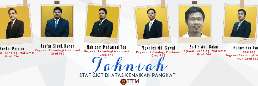 PELANTIKAN JAWATAN STRATEGIK JABATAN TEKNOLOGI MAKLUMAT DAN KOMUNIKASI