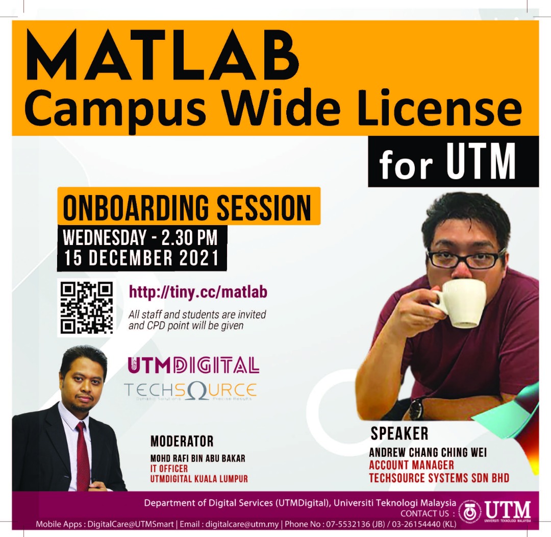 ONBOARDING SESSION: MATLAB CAMPUS WIDE LICENSE