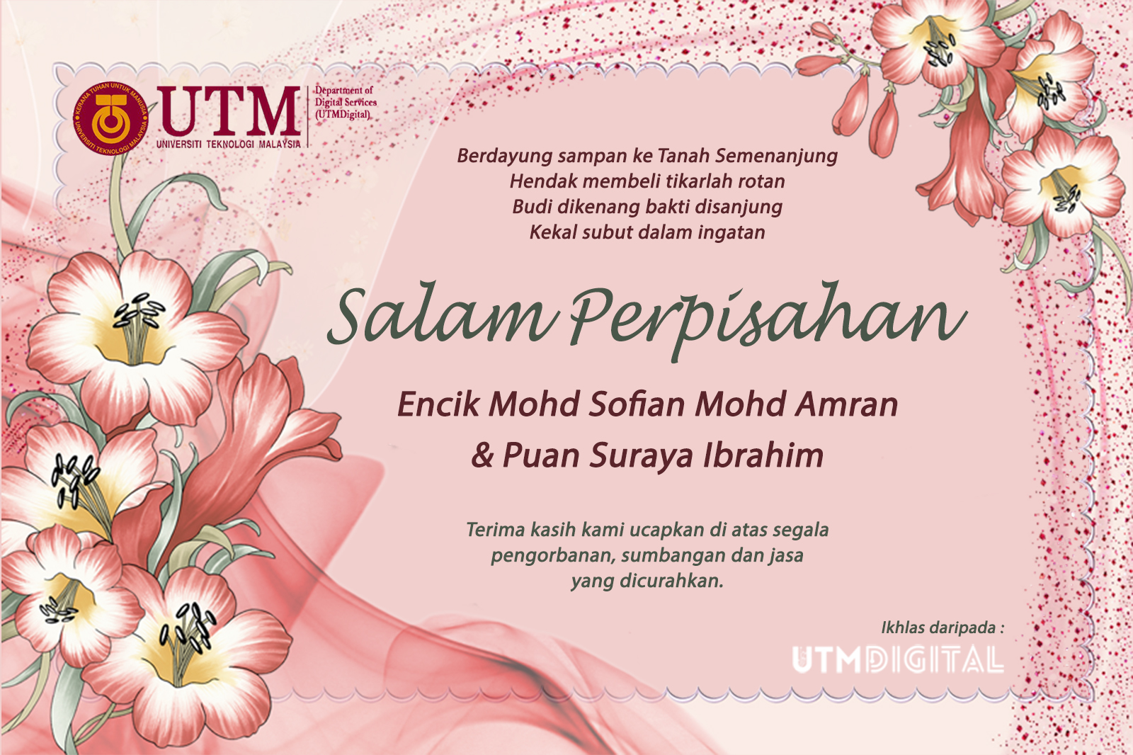 Salam Perpisahan